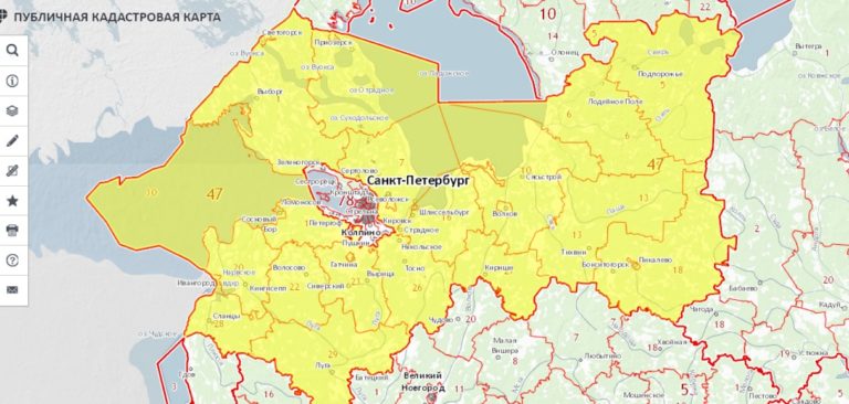Публичная кадастровая карта ярославской области рыбинский район