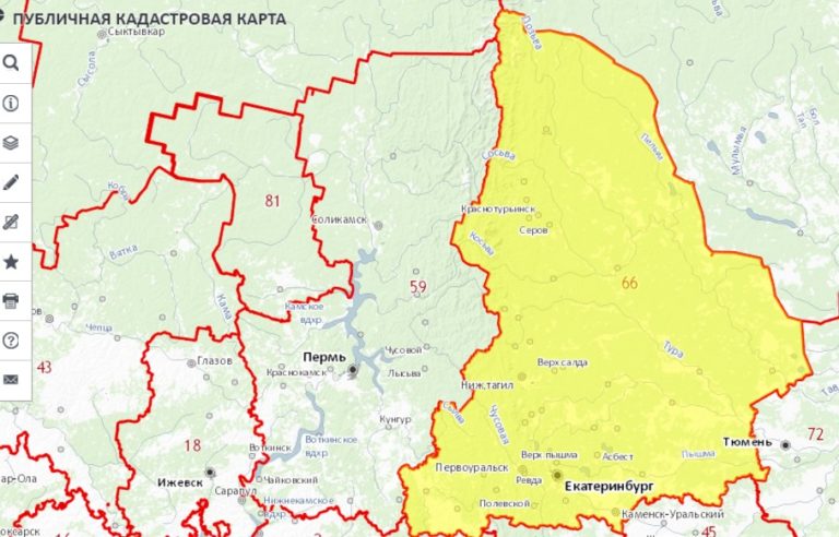 Публичная кадастровая карта чебулинского района