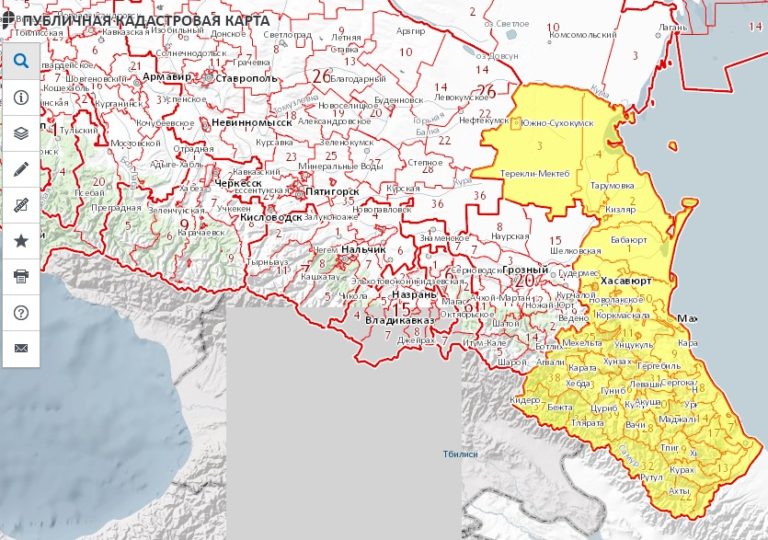 Дагестан губден карта