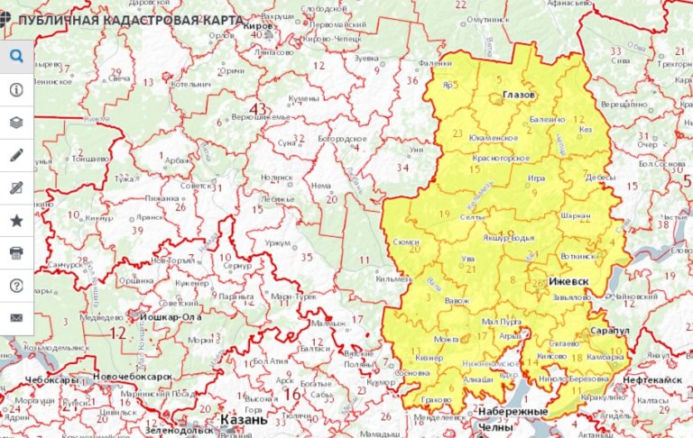 Публичная кадастровая карта косоржанского сельсовета щигровского района